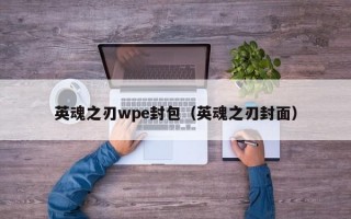 英魂之刃wpe封包（英魂之刃封面）